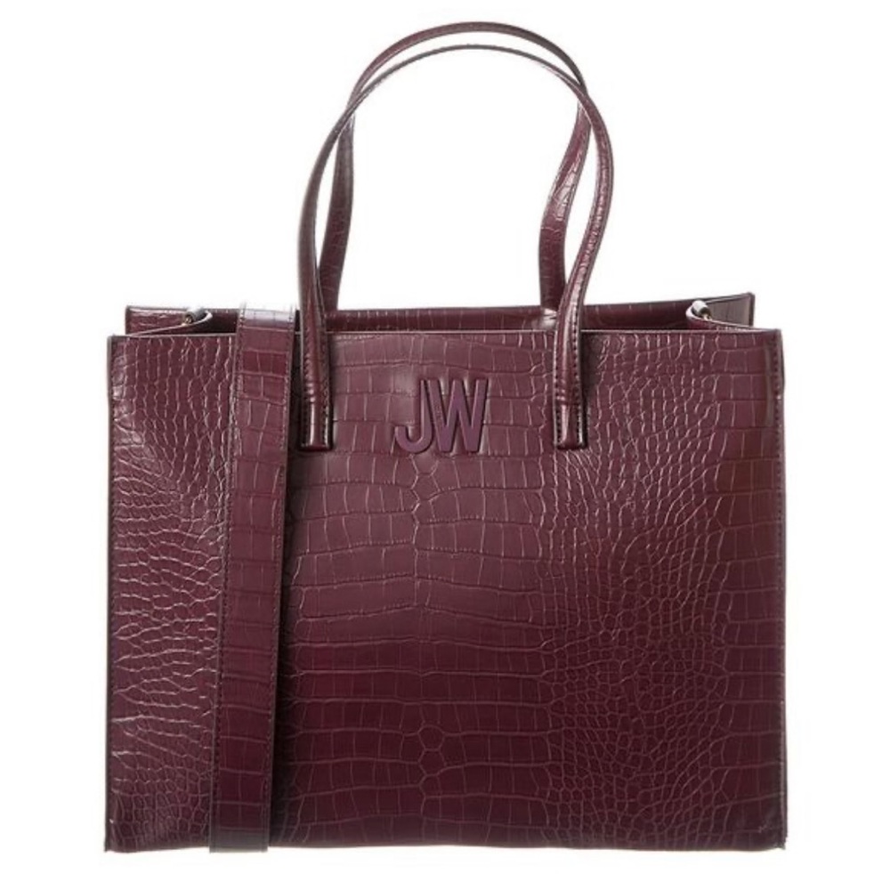 Jason Wu black cherry crock tote